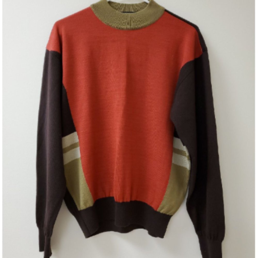 Colorblock Sweater for Men